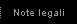 Note Legali